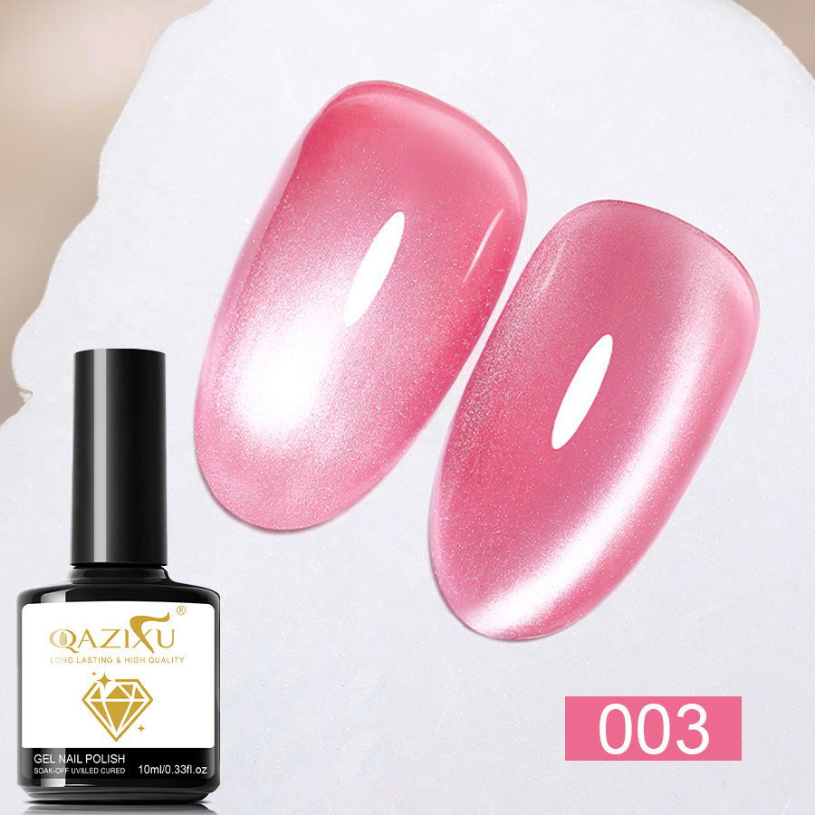 Nail Art Valentines Day - Rosa Katzenauge Gel-Nagellack Semi-Permanent Glitzer Magnetgel