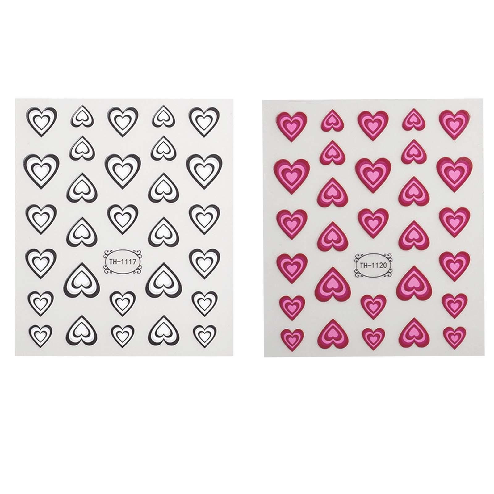 Valentinstag 3D-Herz-Nagelkuns – Nail Art Valentines Day Bewertung und Preis