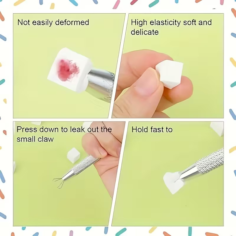 Mini-Nagelschwamm-Puff & Nagel – Nail Art Ombre Bewertung und Preis
