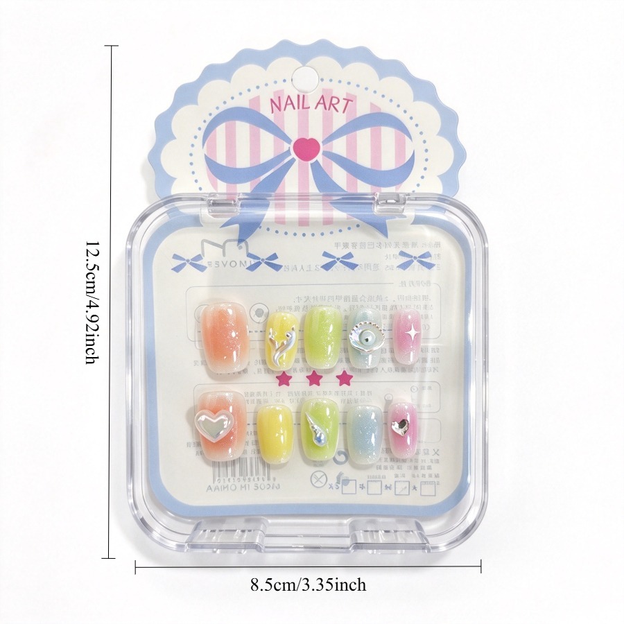 Ocean Dopamine Press-On-Nägel, – Nail Art Ombre Bewertung und Preis
