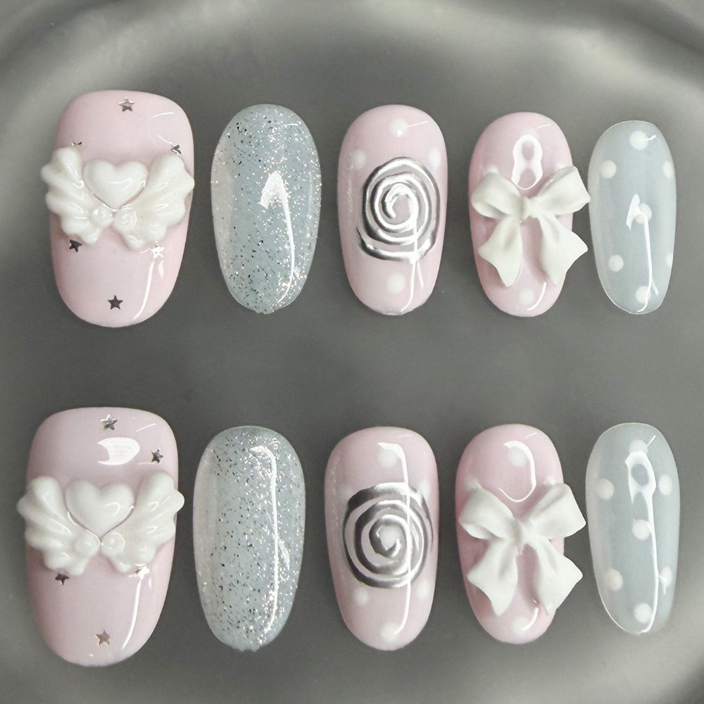 Koreanische Vintage Wishcore K – Nail Art Pink Bewertung und Preis